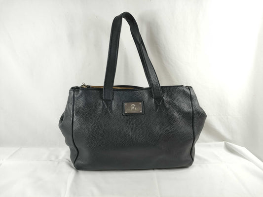 Vivienne Westwood Leather Tote Bag Black Tote Bag