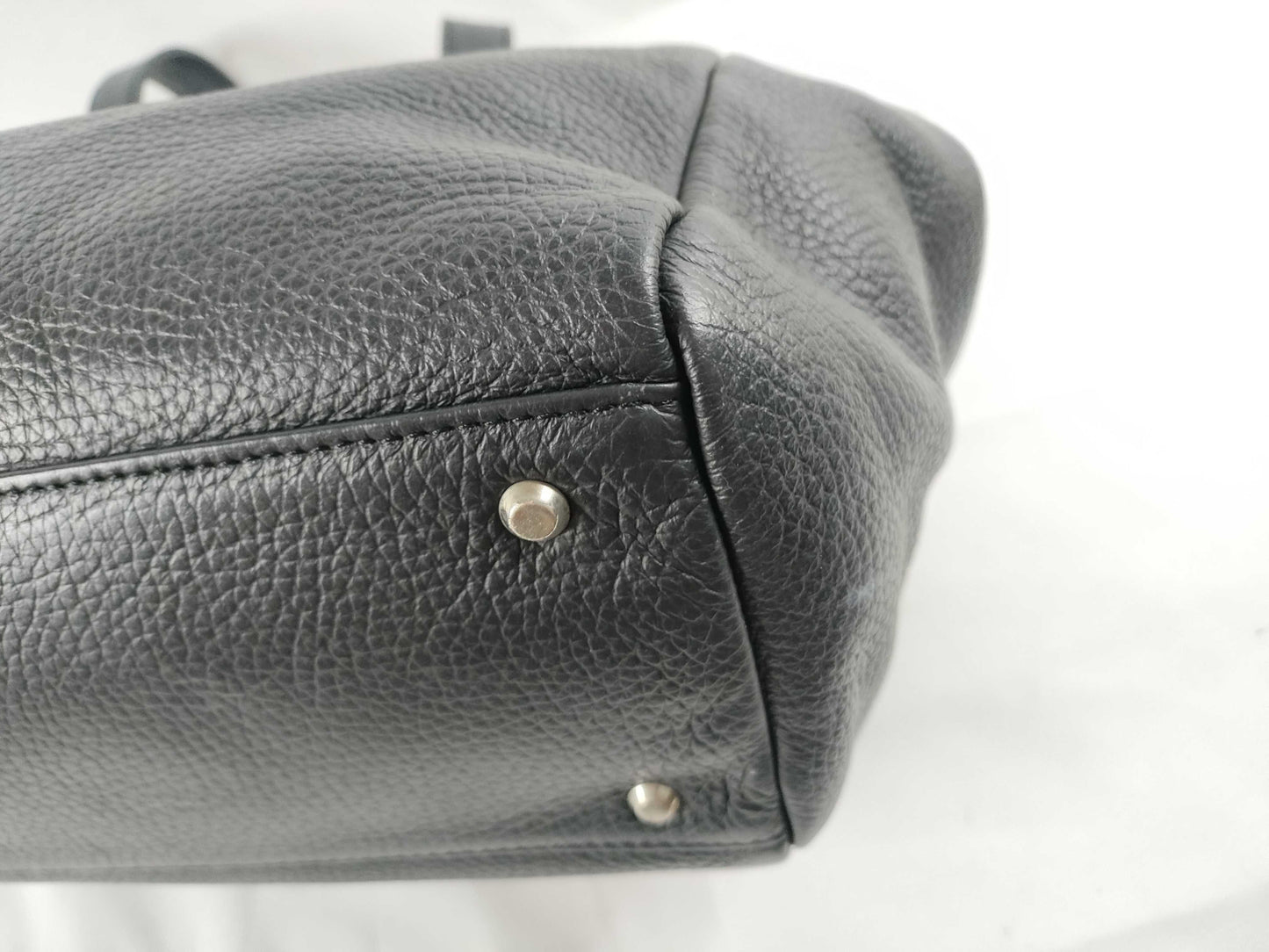 Vivienne Westwood Leather Tote Bag Black Tote Bag