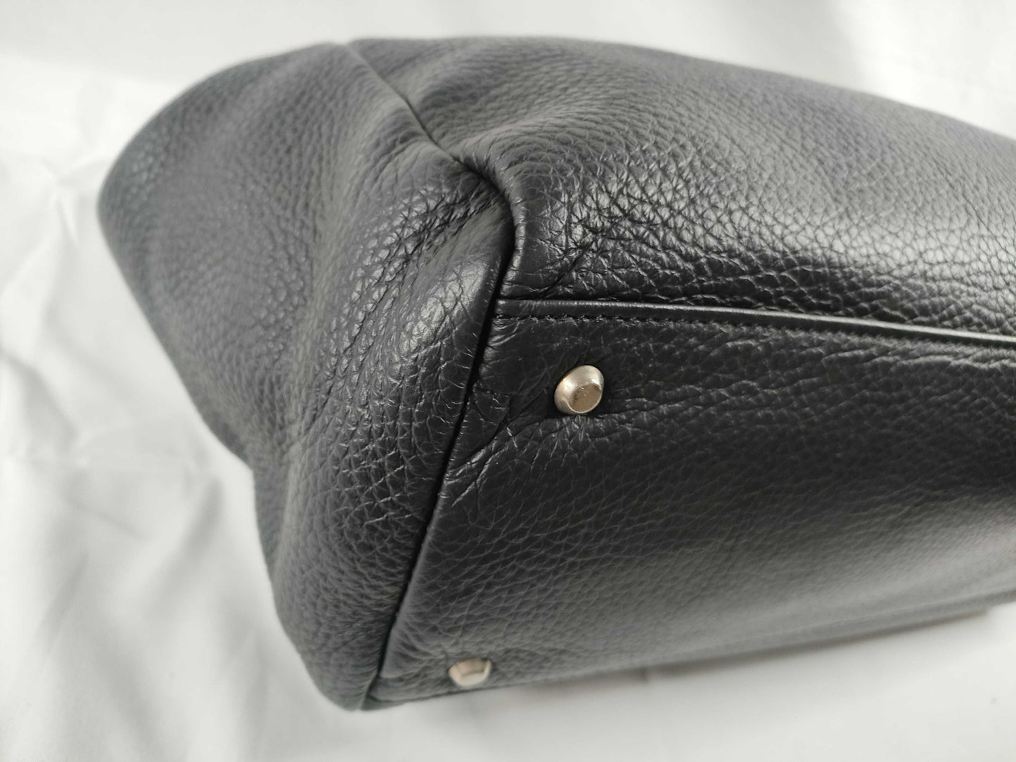 Vivienne Westwood Leather Tote Bag Black Tote Bag
