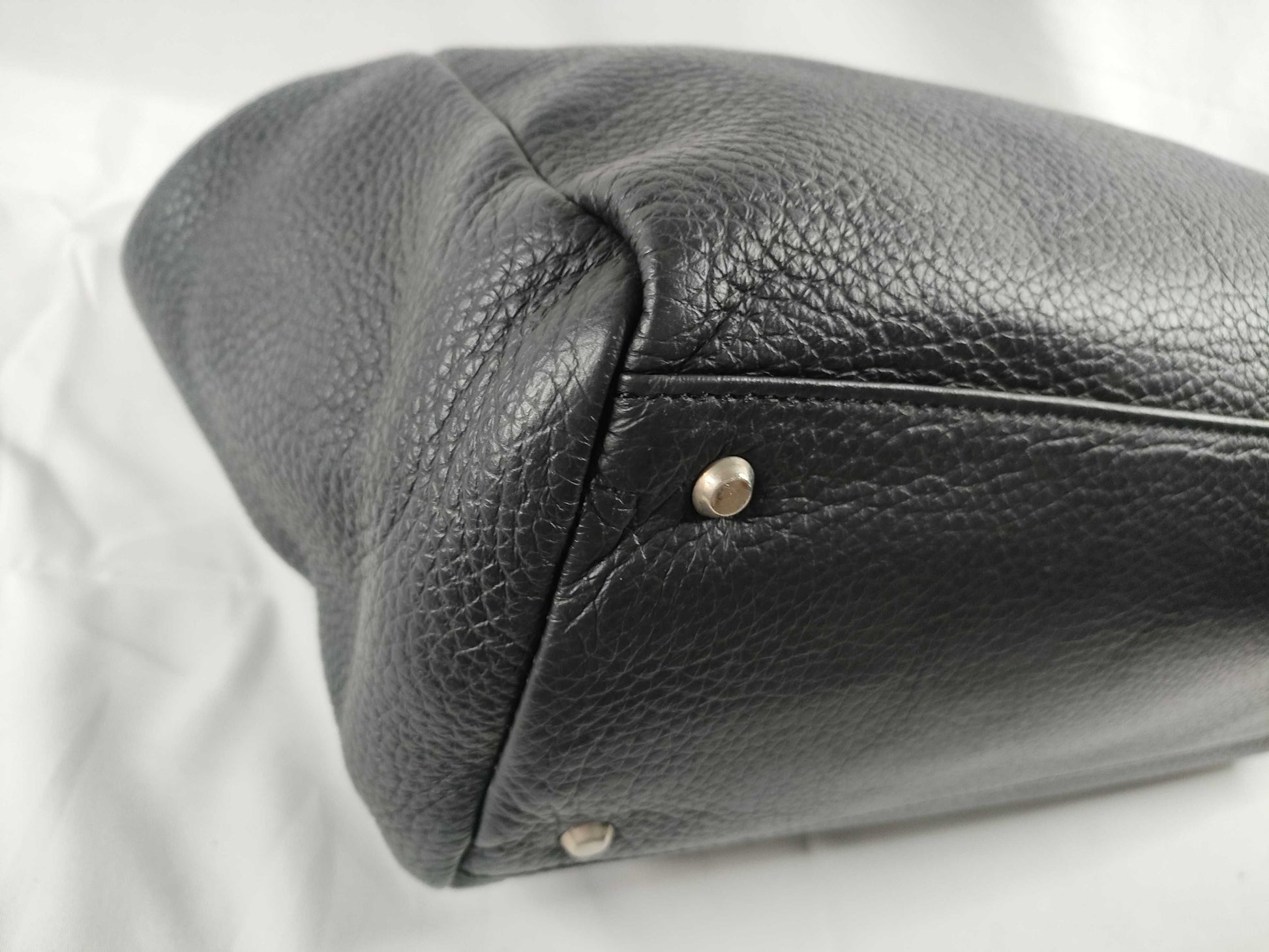 Vivienne Westwood Leather Tote Bag Black Tote Bag