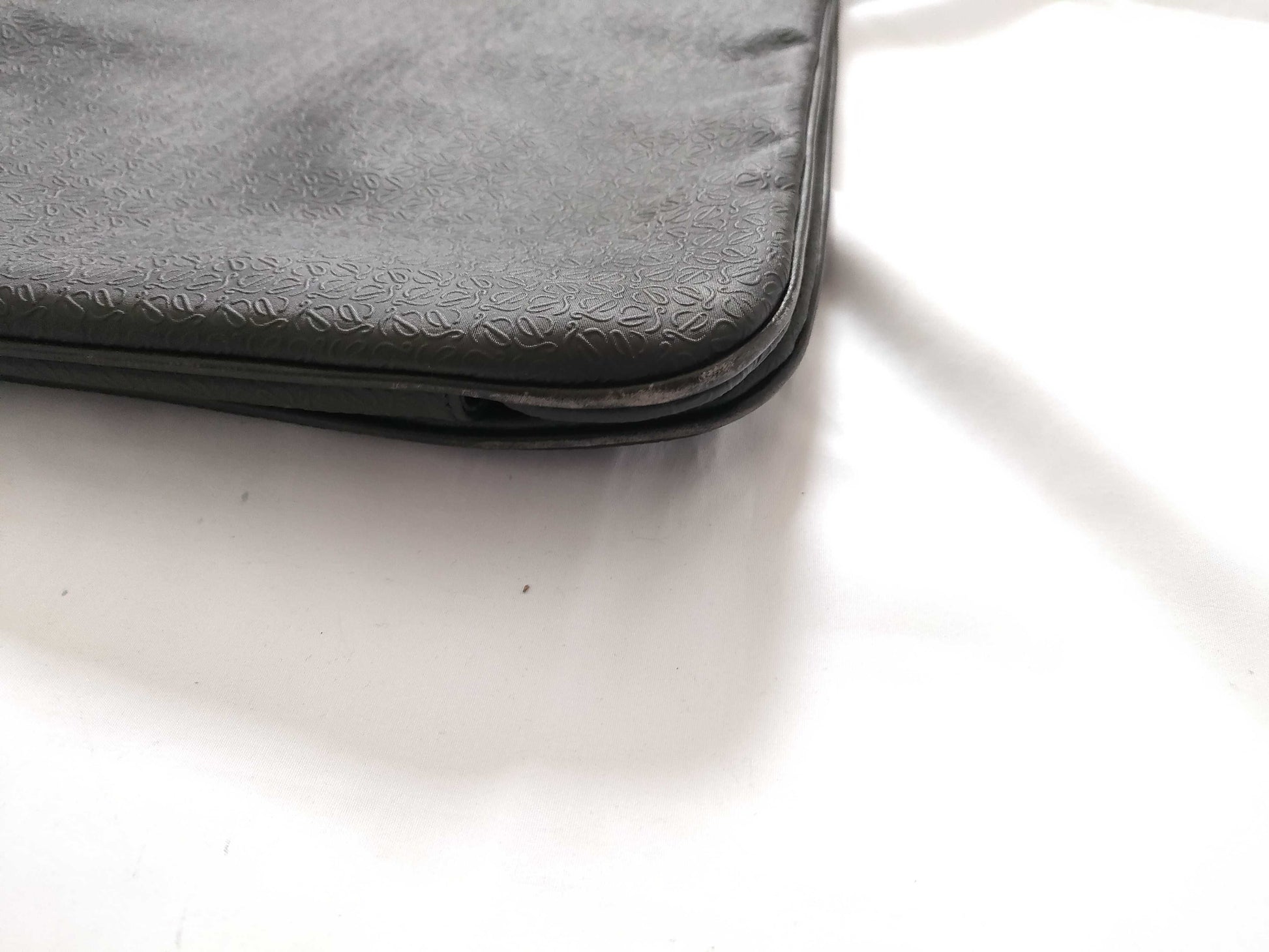 LOEWE PVCx Leather Suitcase Black Suitcase