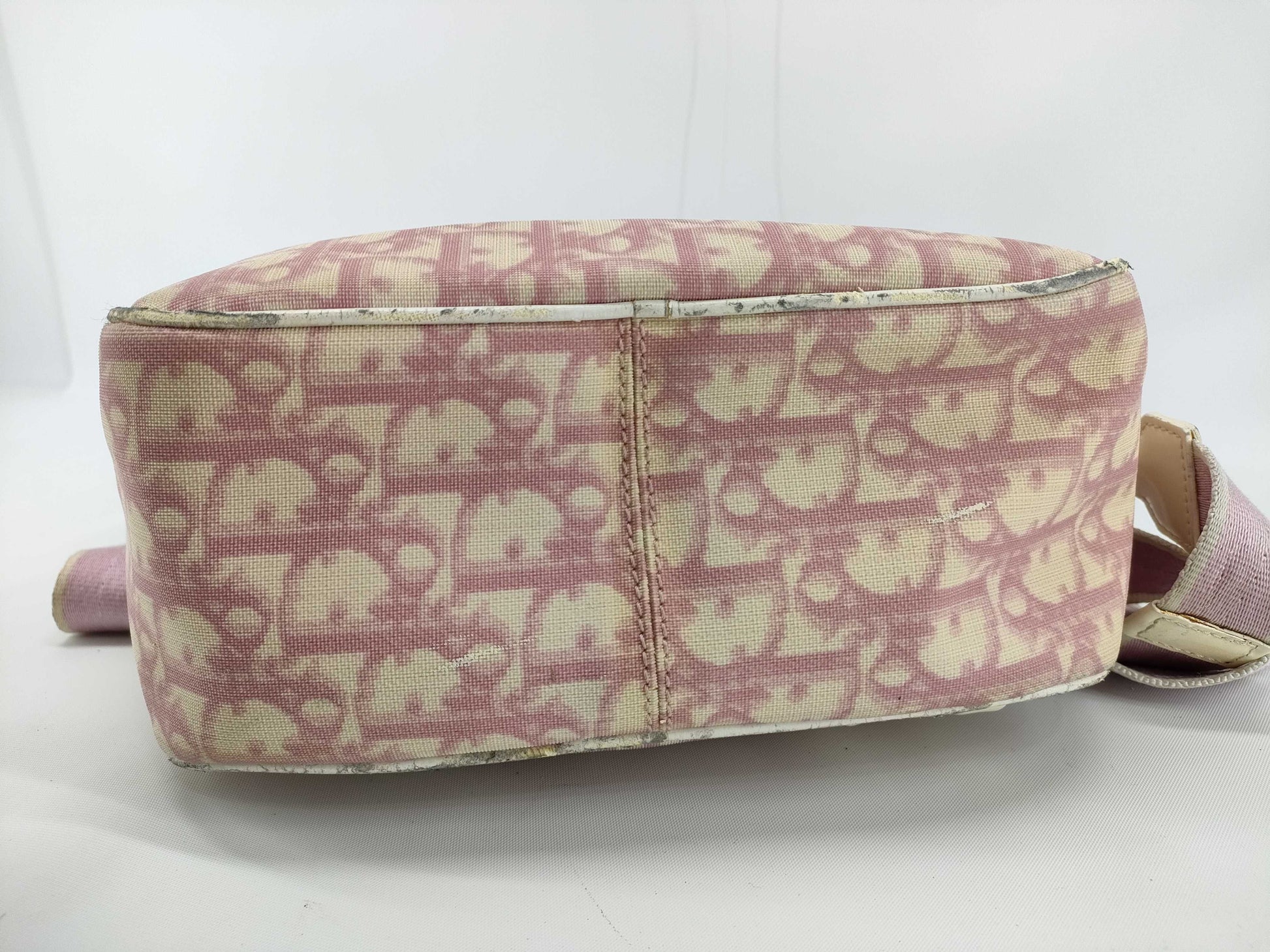 Dior Christian Dior PVC Shoulder Bag Pink Shoulder Bag