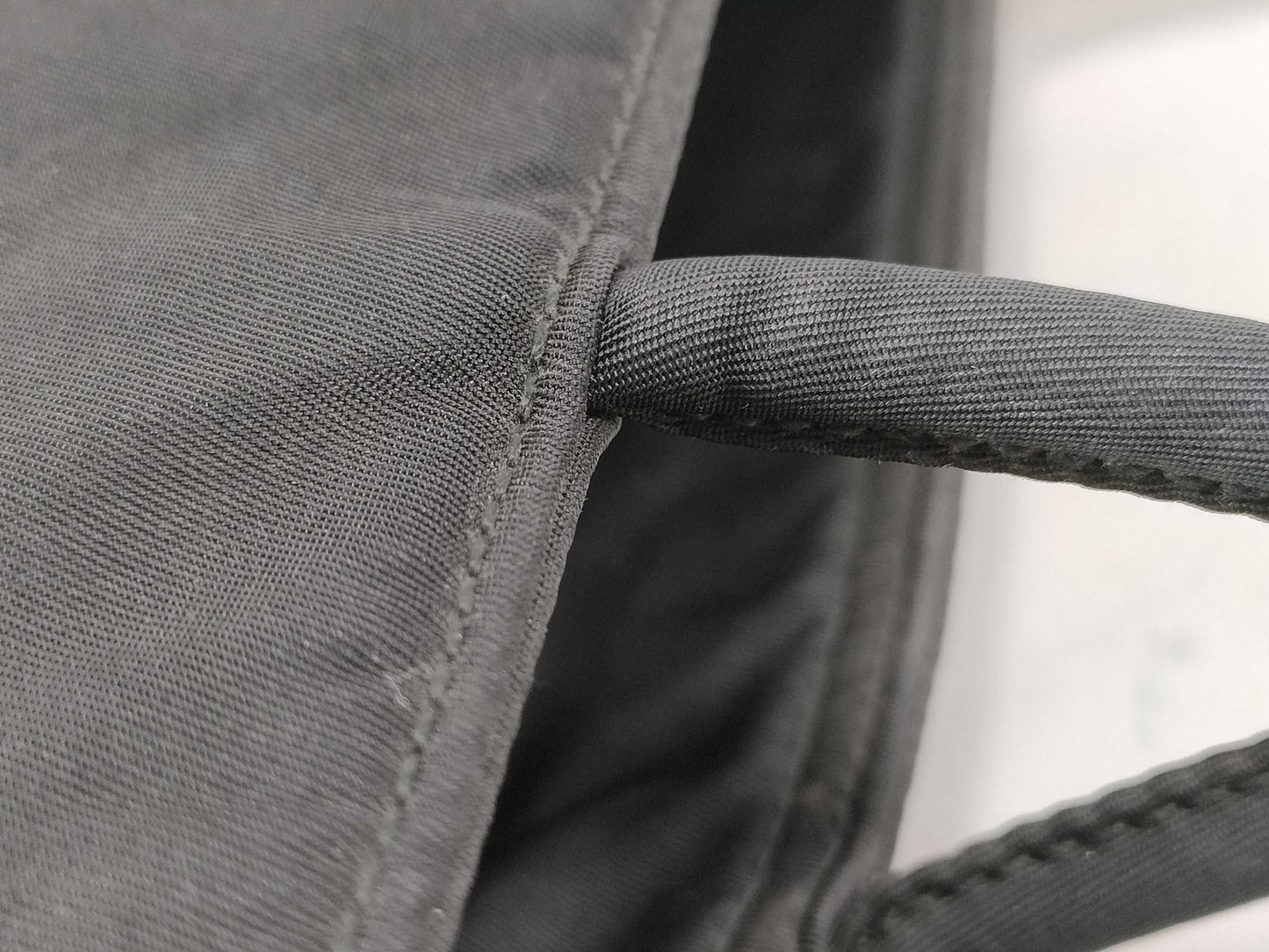 PRADA Nylon Prada Nylon Handbag Black Handbag