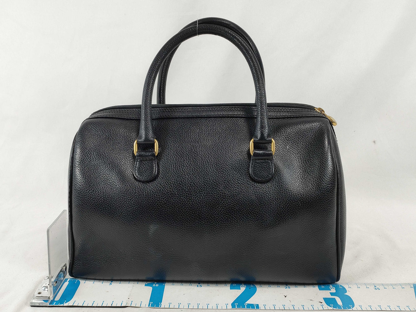 Burberrys Leather Handbag Black Handbag