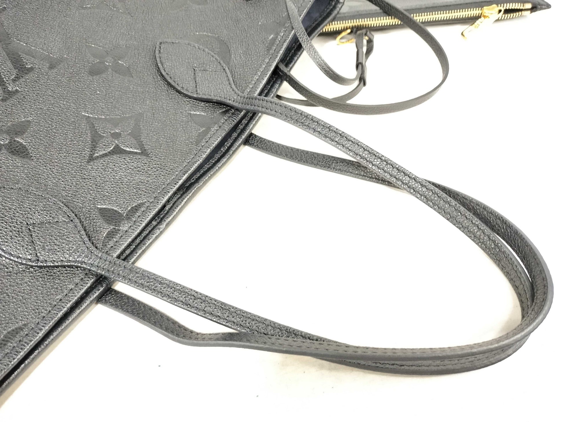 LOUIS VUITTON Monogram Unplant Neverful MM Unplanted Noir M45685 Tote Bag