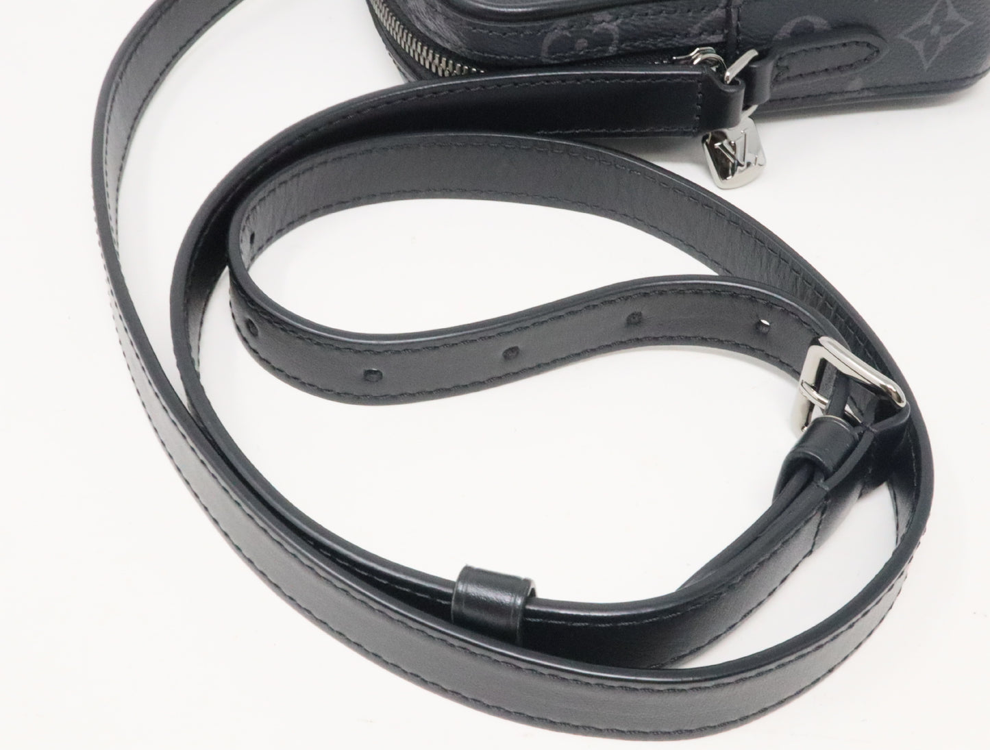 LOUIS VUITTON Monogram Eclipse Danube PM M45928 RFID Shoulder Bag