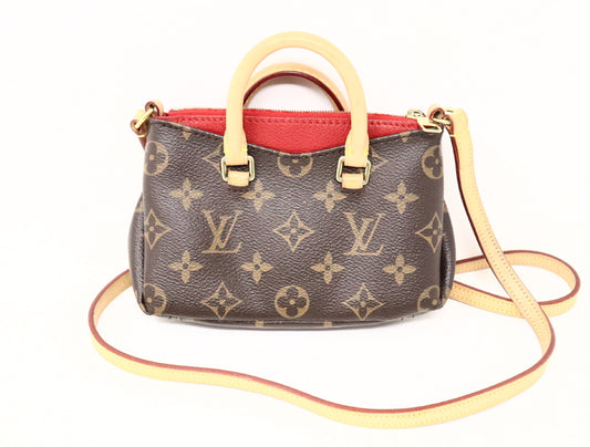 LOUIS VUITTON Monogram Nano Paras M61254 Shoulder Bag