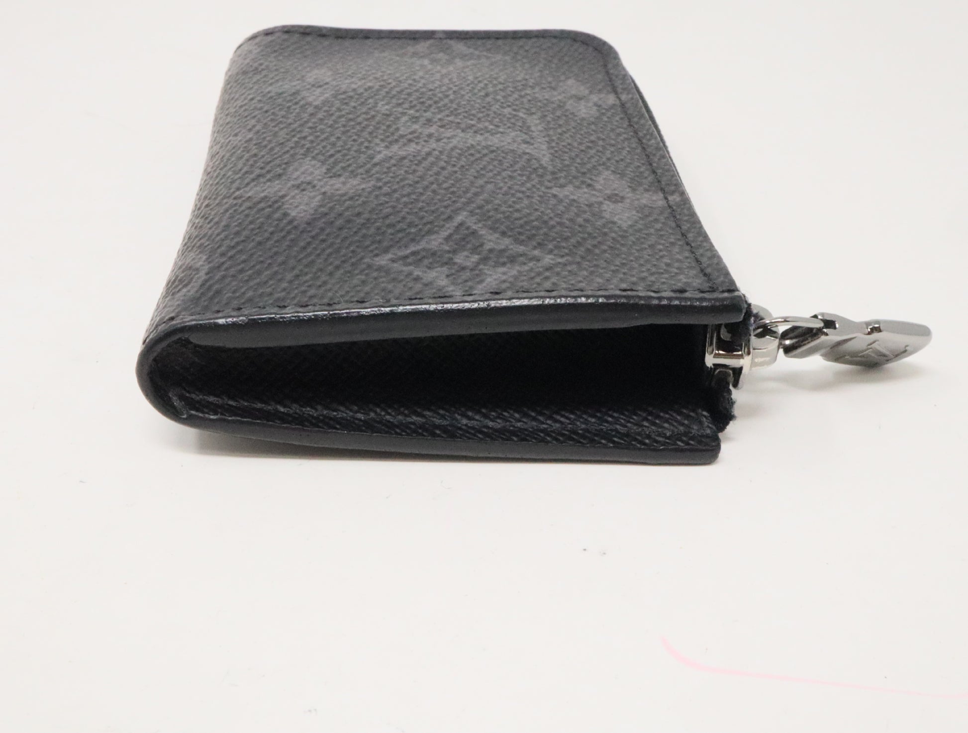 LOUIS VUITTON Monogram Eclipse Porte Monajour M63536 MB1139 Wallet