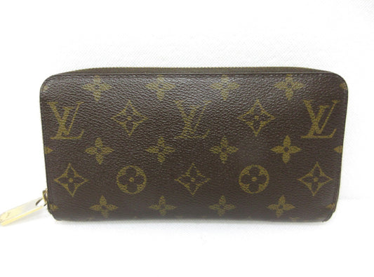 LOUIS VUITTON LOUIS VUITTON Monogram Zippy Wallet Round Long Wallet M60017 CA2142 Wallet