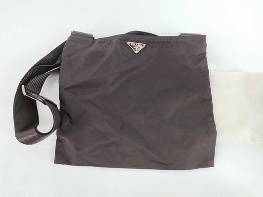PRADA Nylon Prada Triangle Logo Plate Shoulder Bag Shoulder Bag