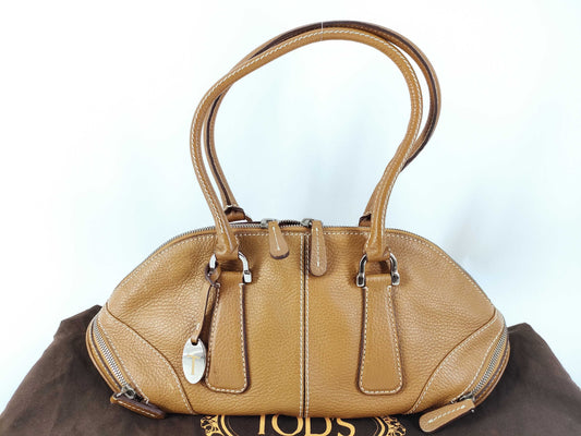 TODS Tods Leather Purse Handbag Handbag