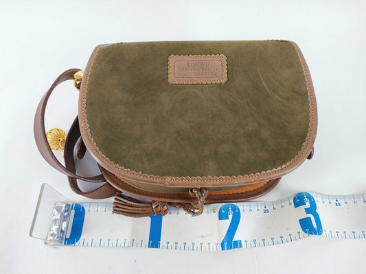 LOEWE Anagram Seville Suede Shoulder Bag Shoulder Bag