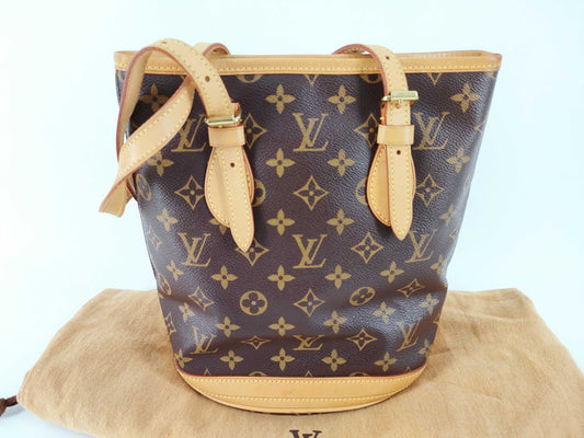 LOUIS VUITTON Monogram Monogram Bucket PM Bucket PM Shoulder Bag Tote Bag Tote Bag