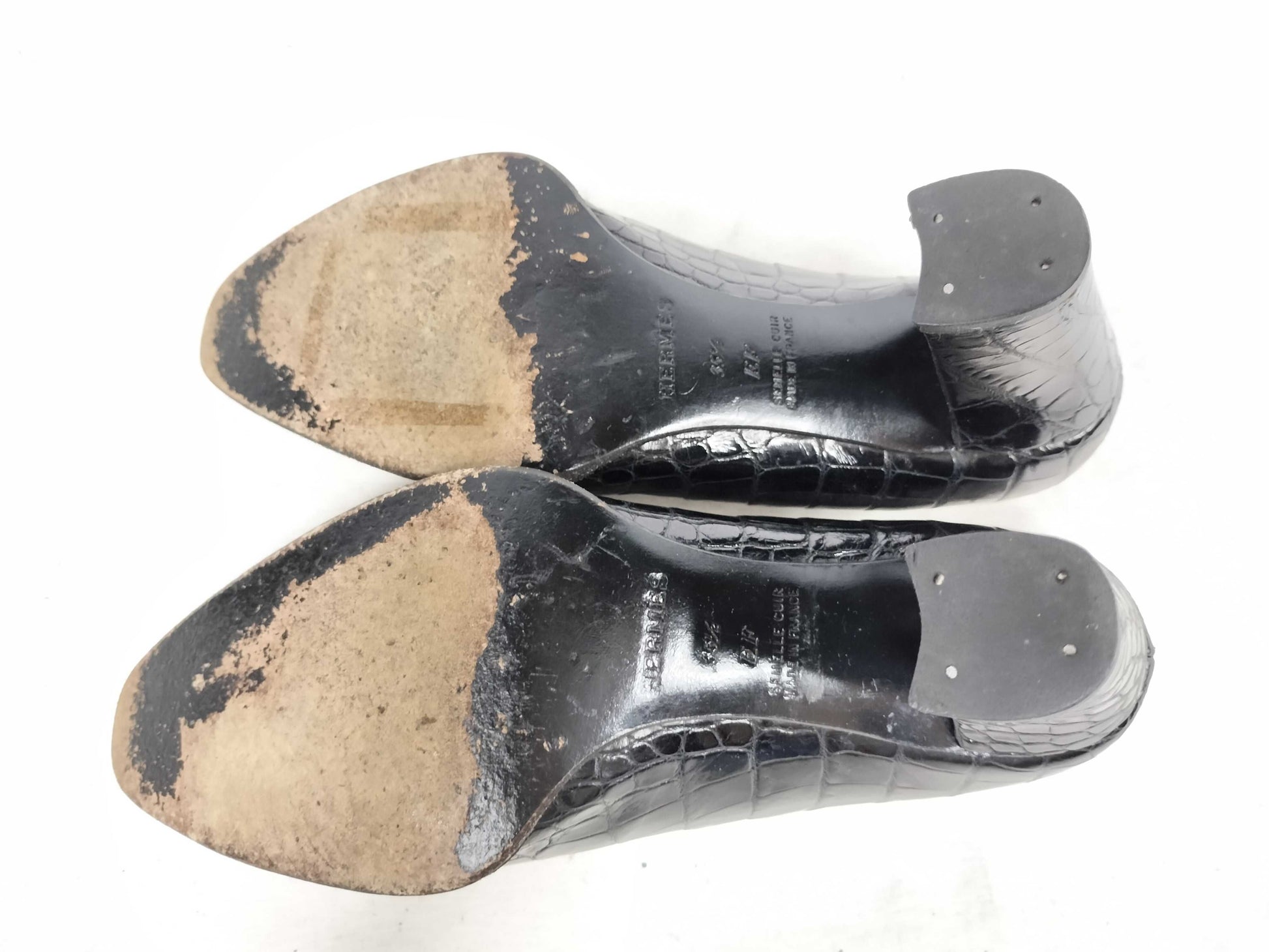 HERMES Hermes Pumps Real Crocodile Pumps