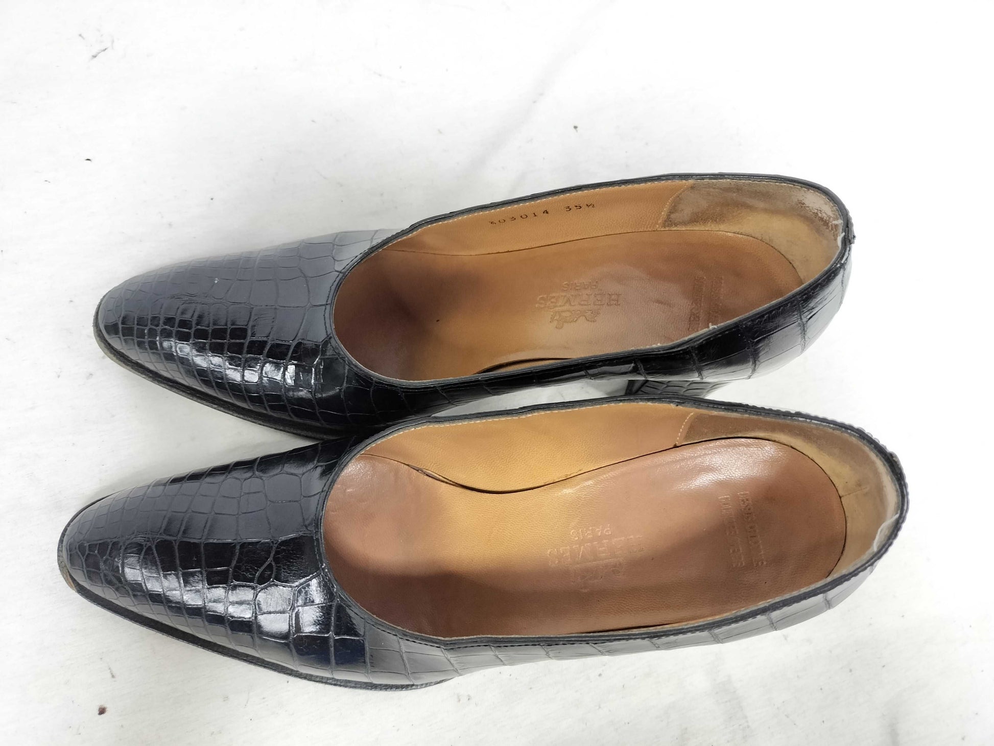 HERMES Hermes Pumps Real Crocodile Pumps