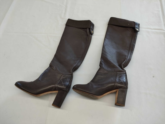 CHANEL Boots with Bag Size 35 Other Shoes