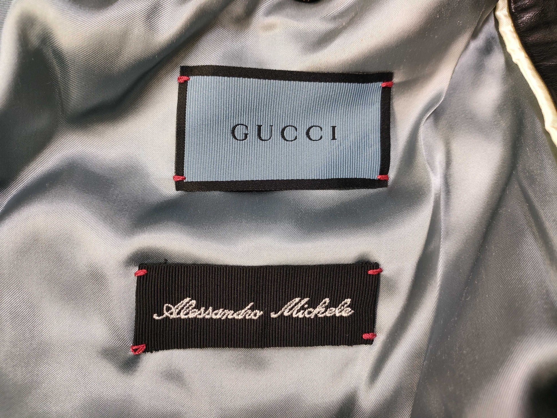 GUCCI Gucci Bomber Jacket Embroidered Jacket