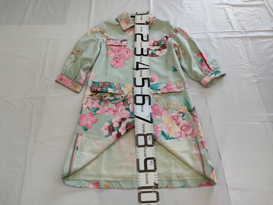 LEONARD Floral Print 9R Coat