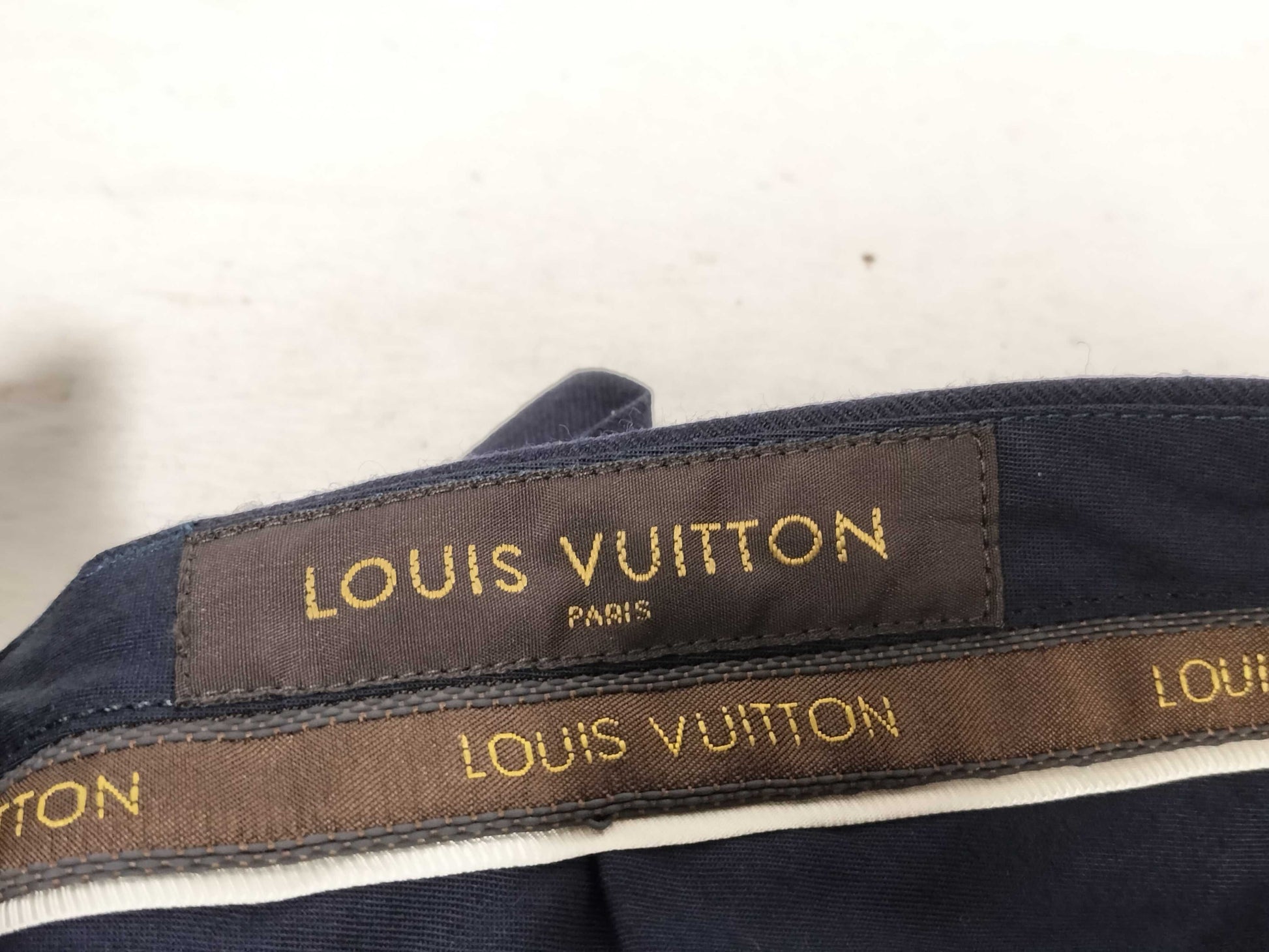 LOUIS VUITTON Louis Vuitton Wool Pants Men's Pants