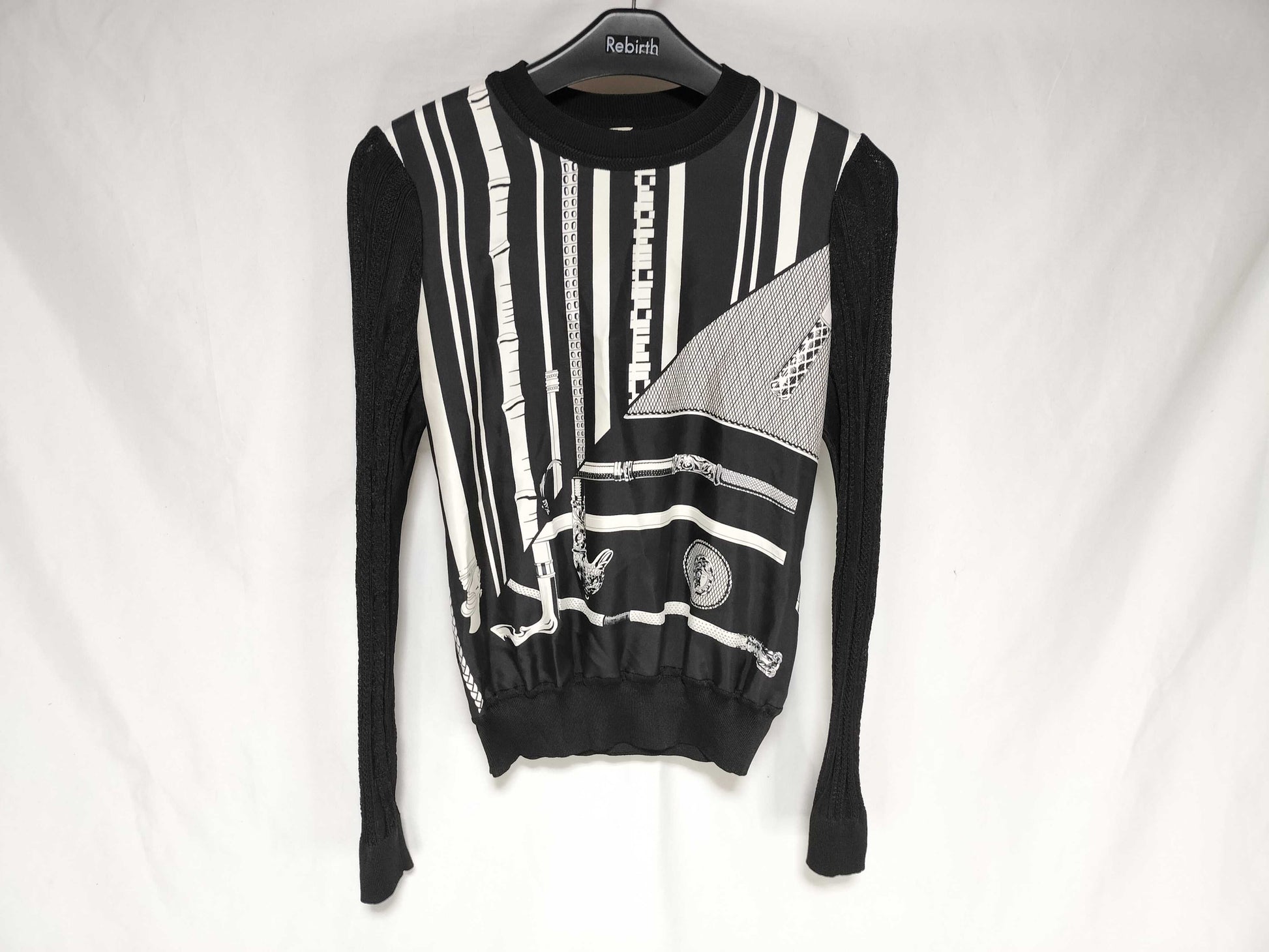 HERMES Knit Twill Raine Top