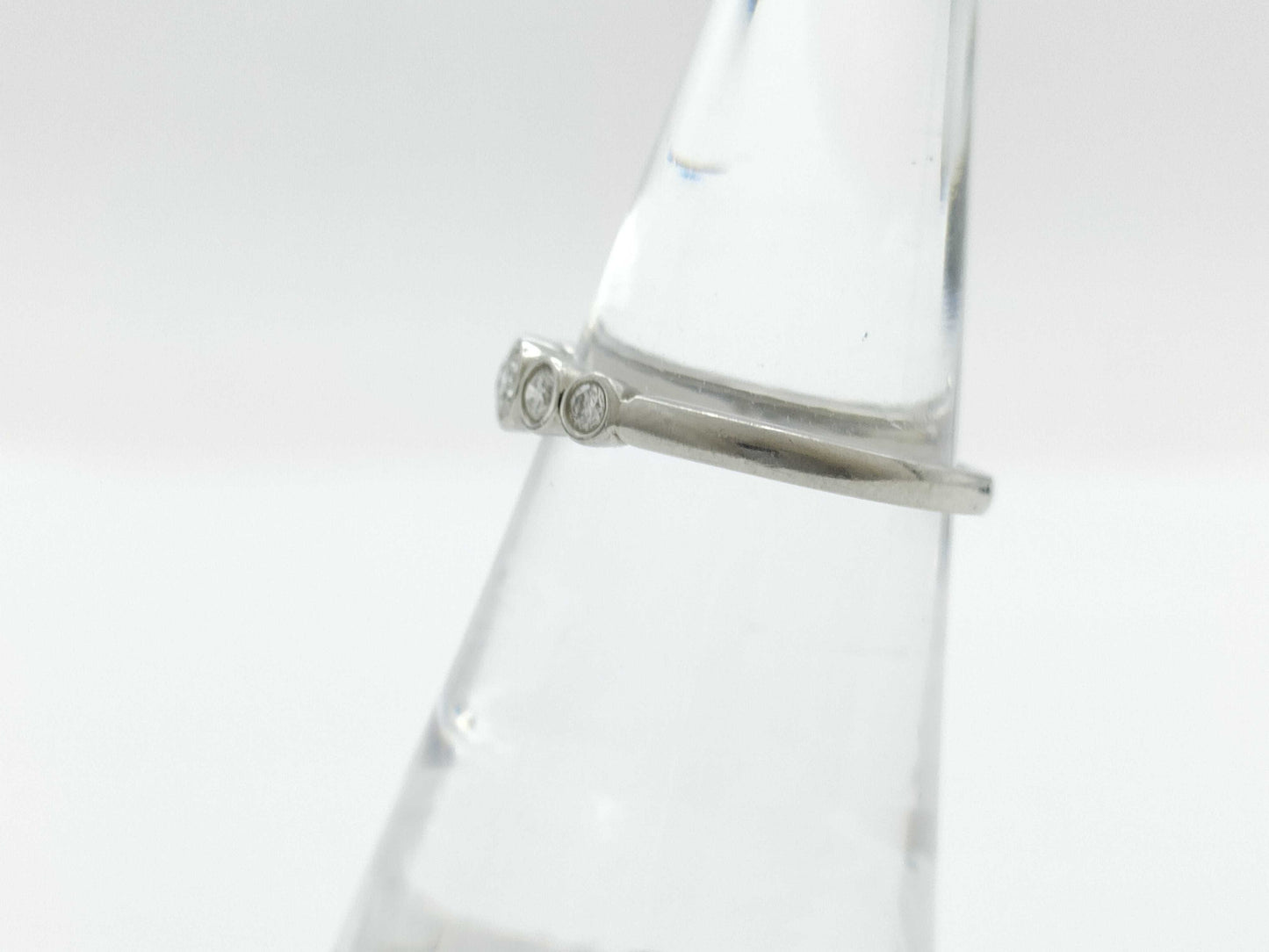 Tiffany&Co. Jazz Graduated Diamond PT950 3.9g Ring
