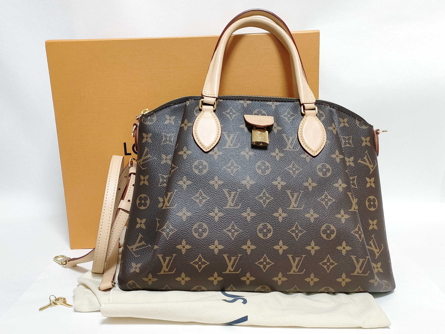 LOUIS VUITTON Monogram LV Monogram Rivoli MM M44546 SD4159 Handbag