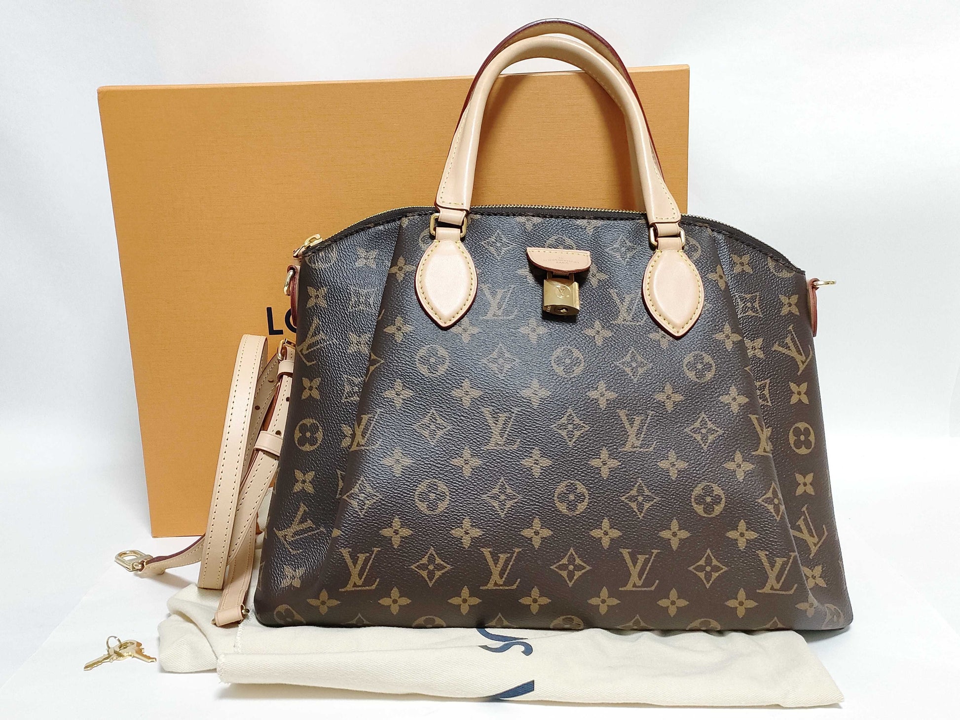 LOUIS VUITTON Monogram LV Monogram Rivoli MM M44546 SD4159 Handbag