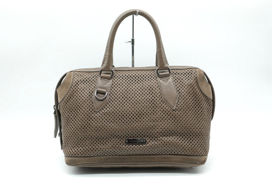 BURBERRY Leather Handbags Khaki Handbags
