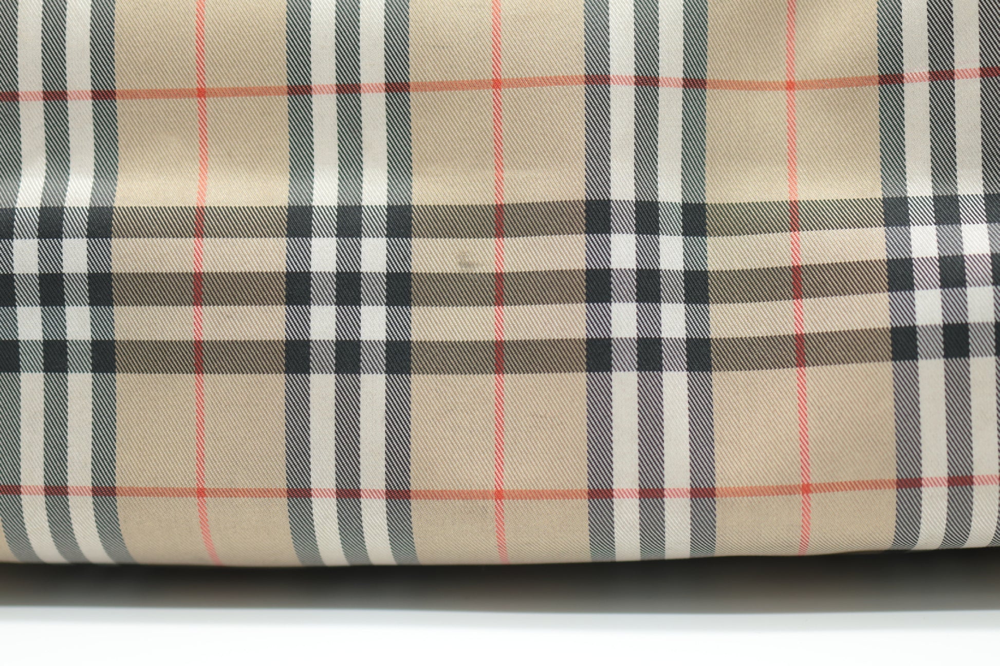 BURBERRY BURBERRY Canvas Tote Bag Check Tote Bag