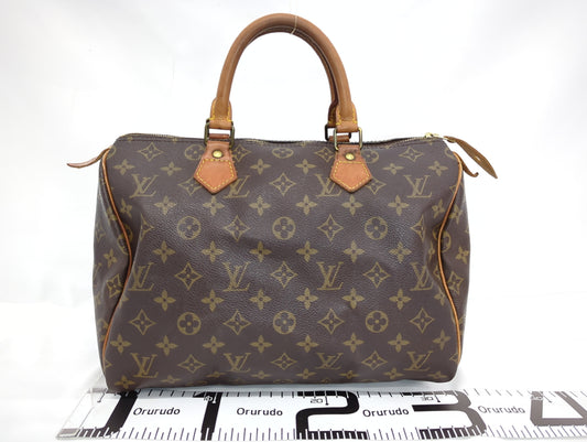 LOUIS VUITTON M41526 Monogram Speedy 30 Boston Bag