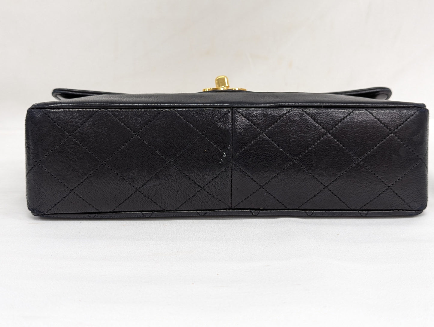 CHANEL Lambskin Matlasse Shoulder Bag with Pouch