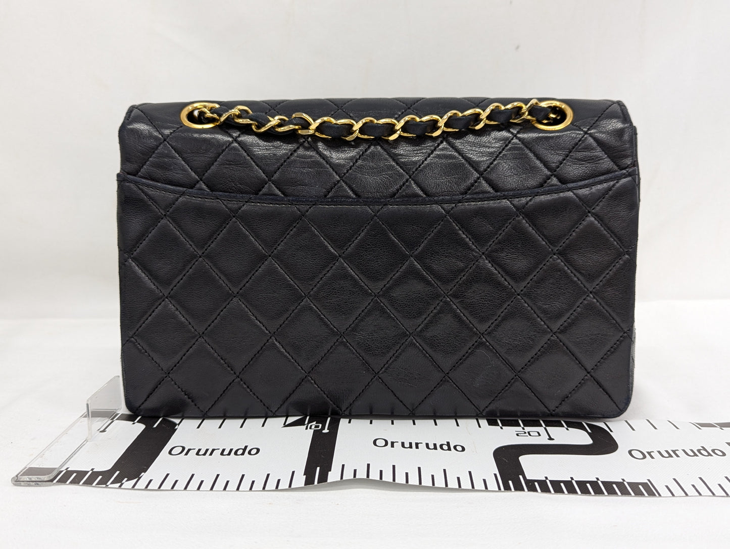 CHANEL Lambskin Matlasse Shoulder Bag with Pouch