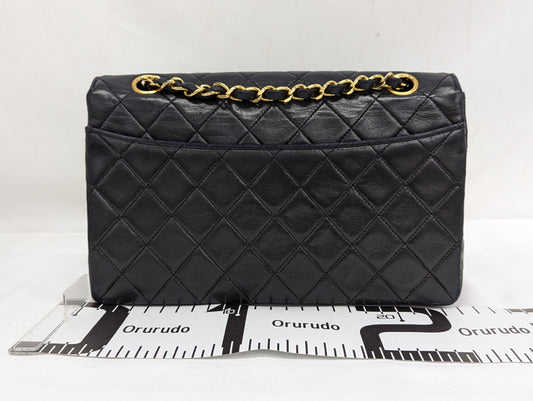 CHANEL Lambskin Matlasse Shoulder Bag with Pouch