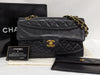 CHANEL Lambskin Matlasse Shoulder Bag with Pouch