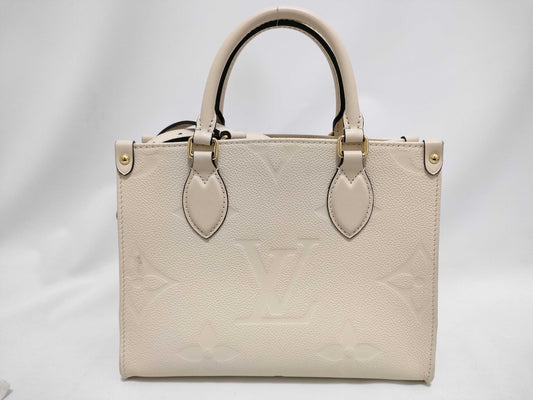 LOUIS VUITTON Monogram Unplanted M48569 On-the-Go PM Handbag