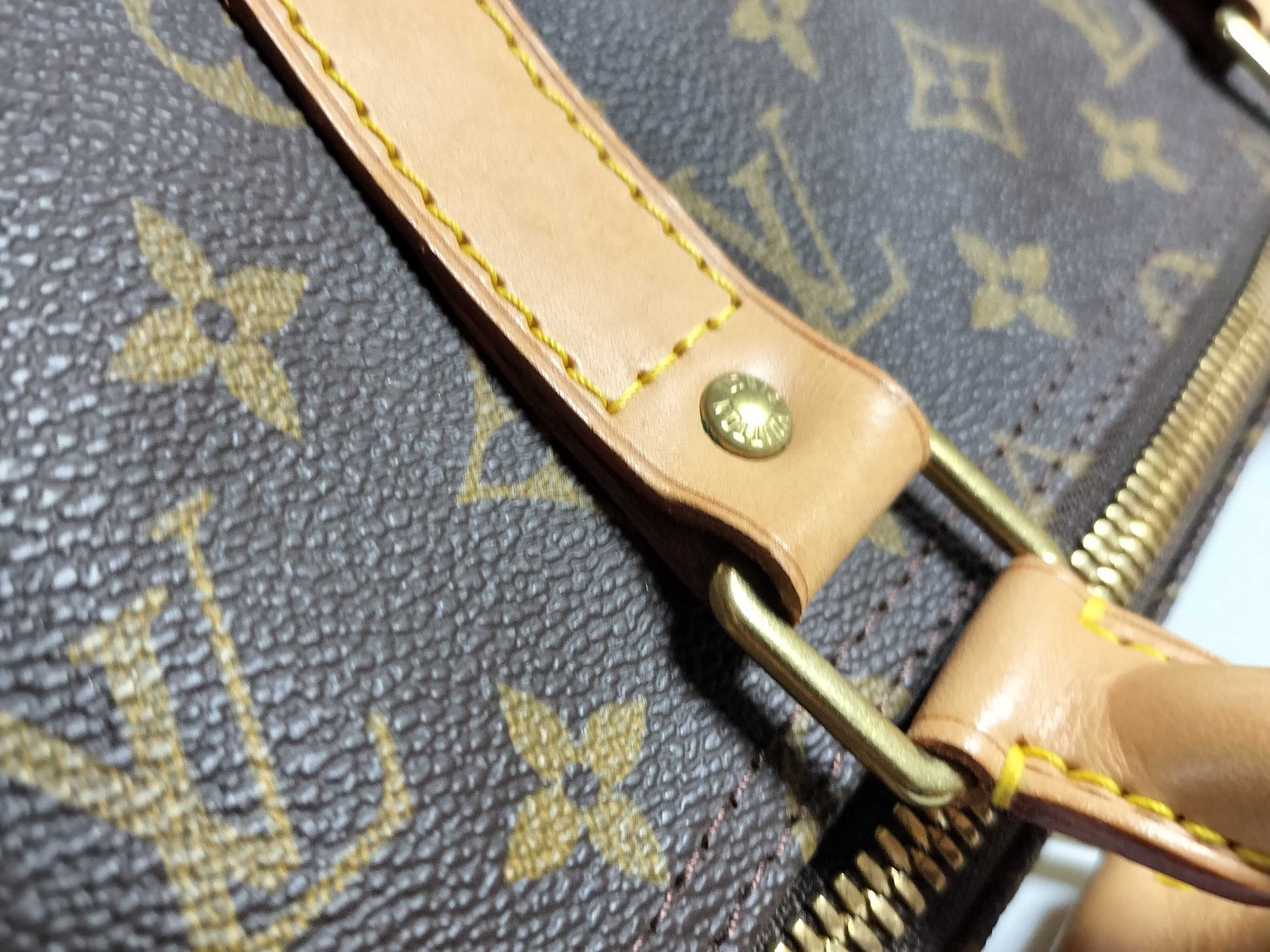 LOUIS VUITTON Monogram M41426 Keypol 50 Boston Bag