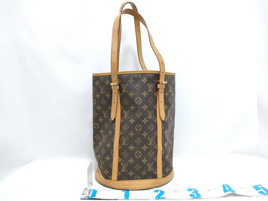 LOUIS VUITTON Monogram M42236 Bucket GM Handbag