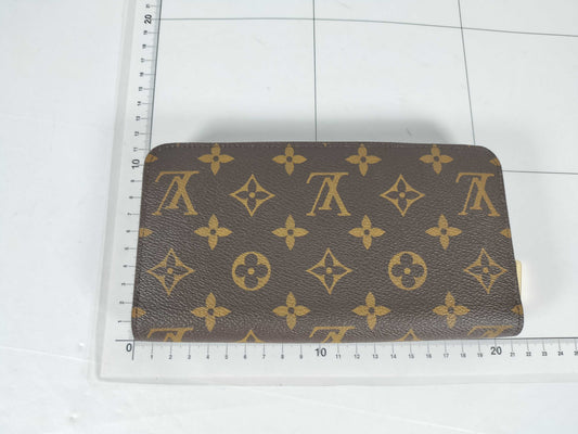 LOUIS VUITTON Monogram M42616 Zippy Wallet Wallet