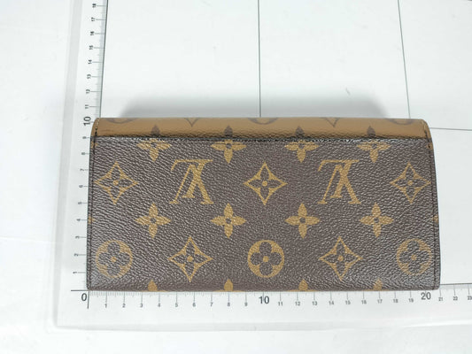 LOUIS VUITTON Monogram M82157 Portefeuille Emily Wallet