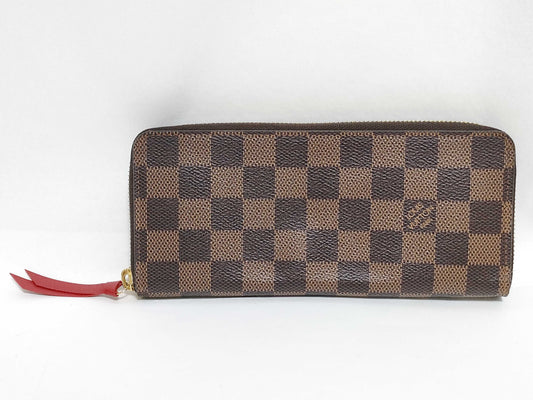 LOUIS VUITTON Damier N60534 Clemence Wallet