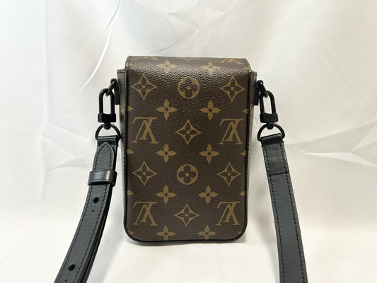 LOUIS VUITTON Monogram S-Lock Vertical Wearable Wallet Shoulder Bag