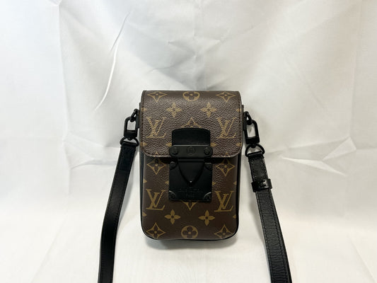 LOUIS VUITTON Monogram S-Lock Vertical Wearable Wallet Shoulder Bag