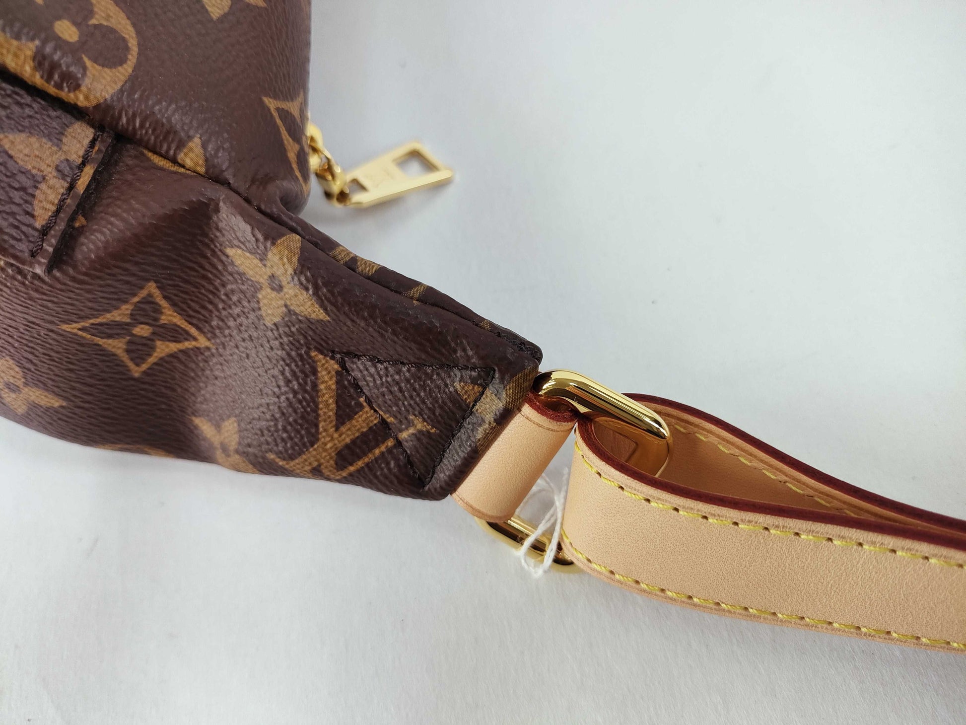 LOUIS VUITTON Monogram LOUIS VUITTON Monogram Bum Bag M43644 IC Chip Storage Bag Waist Bag