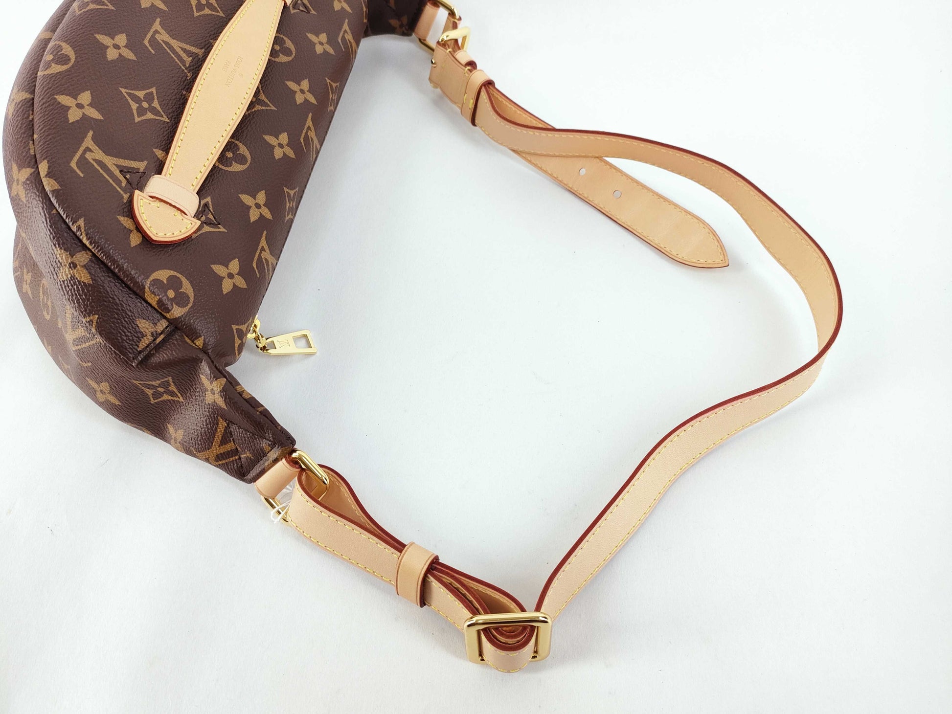 LOUIS VUITTON Monogram LOUIS VUITTON Monogram Bum Bag M43644 IC Chip Storage Bag Waist Bag