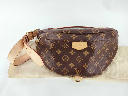 LOUIS VUITTON Monogram LOUIS VUITTON Monogram Bum Bag M43644 IC Chip Storage Bag Waist Bag