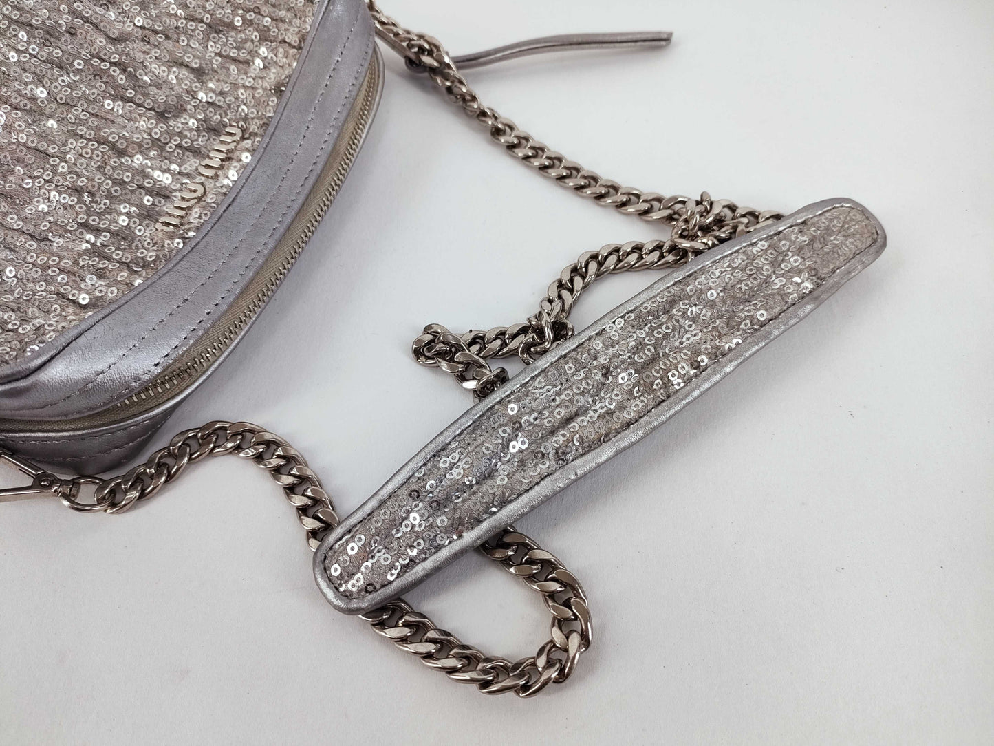 Miu Miu Miu Miu Miu Chain Shoulder Bag Silver Strap Shoulder Bag