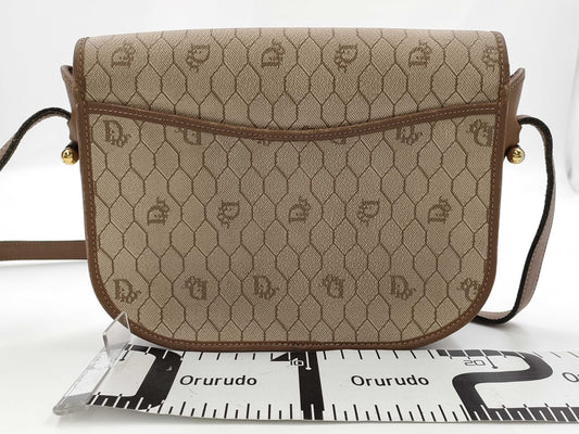 Dior Honeycomb CD Logo PVC Shoulder Bag