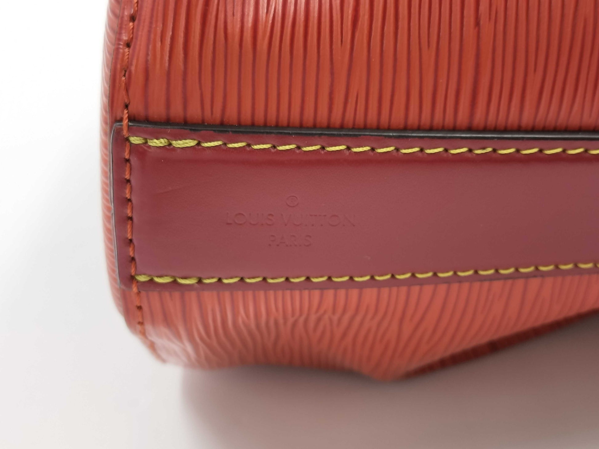 LOUIS VUITTON Vuitton Bag Epi Twist Bucket M52927 Serial FL3158 Bag