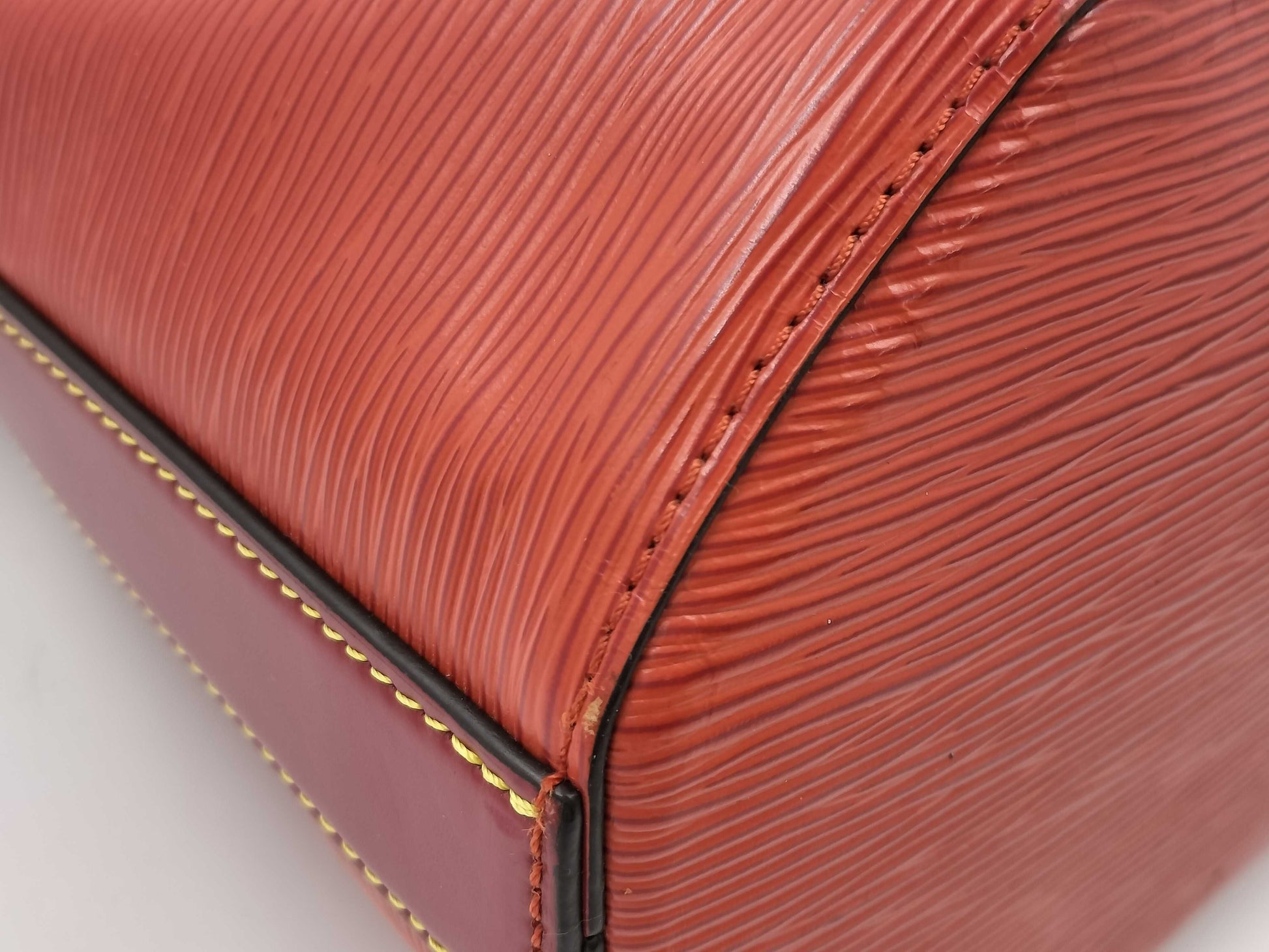 LOUIS VUITTON Vuitton Bag Epi Twist Bucket M52927 Serial FL3158 Bag
