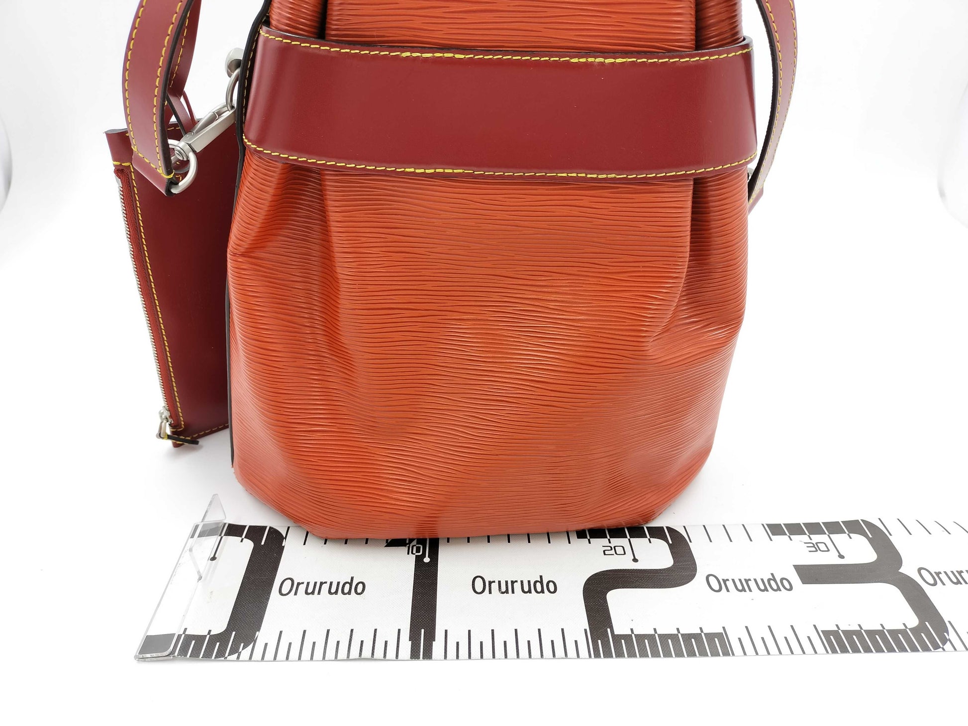 LOUIS VUITTON Vuitton Bag Epi Twist Bucket M52927 Serial FL3158 Bag